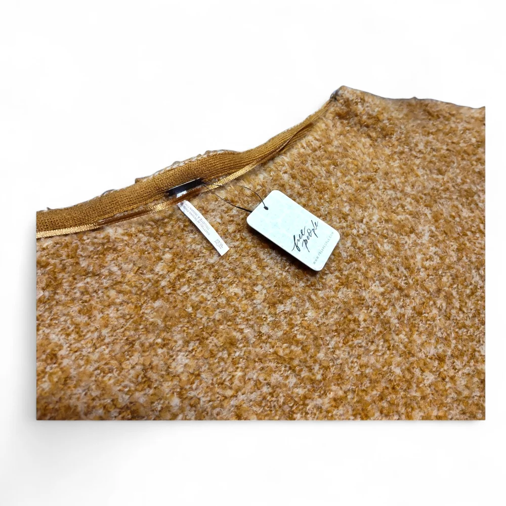 Oversized Free People Moira Slouchy Tunic Sweater in Honeycomb Womens Extra Smal - Picture 11 of 11